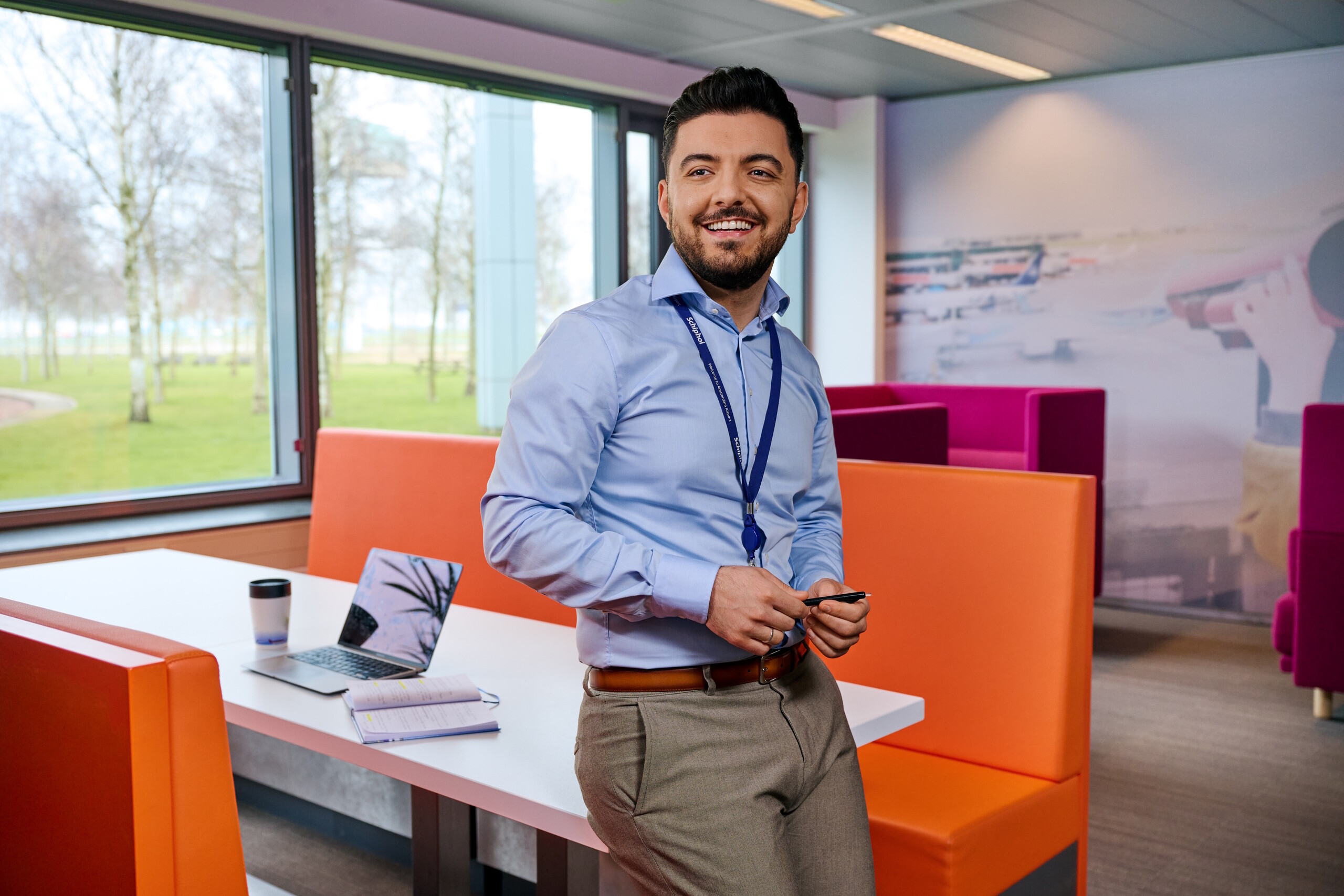 'Binnen Schiphol Group kan ik zijn wie ik ben en krijg ik veel vrijheid om mijn werk te doen.'