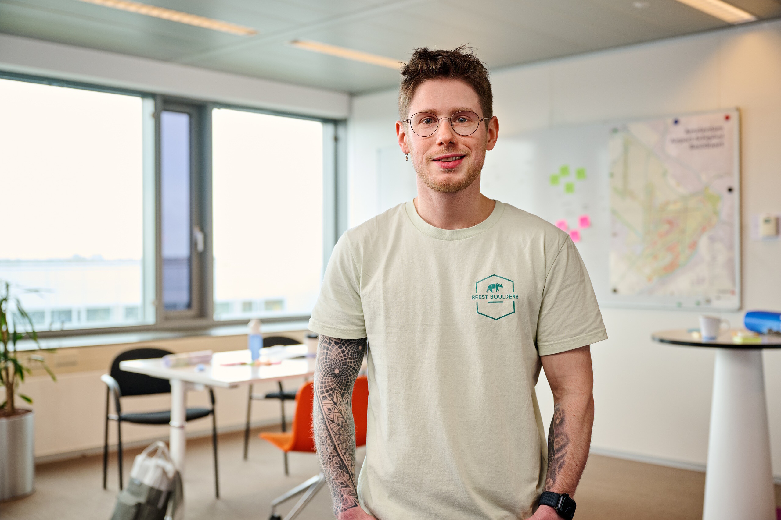 ‘Je krijgt bij Royal Schiphol Group de ruimte om nieuwe ideeën te bedenken en daarmee te experimenteren.'