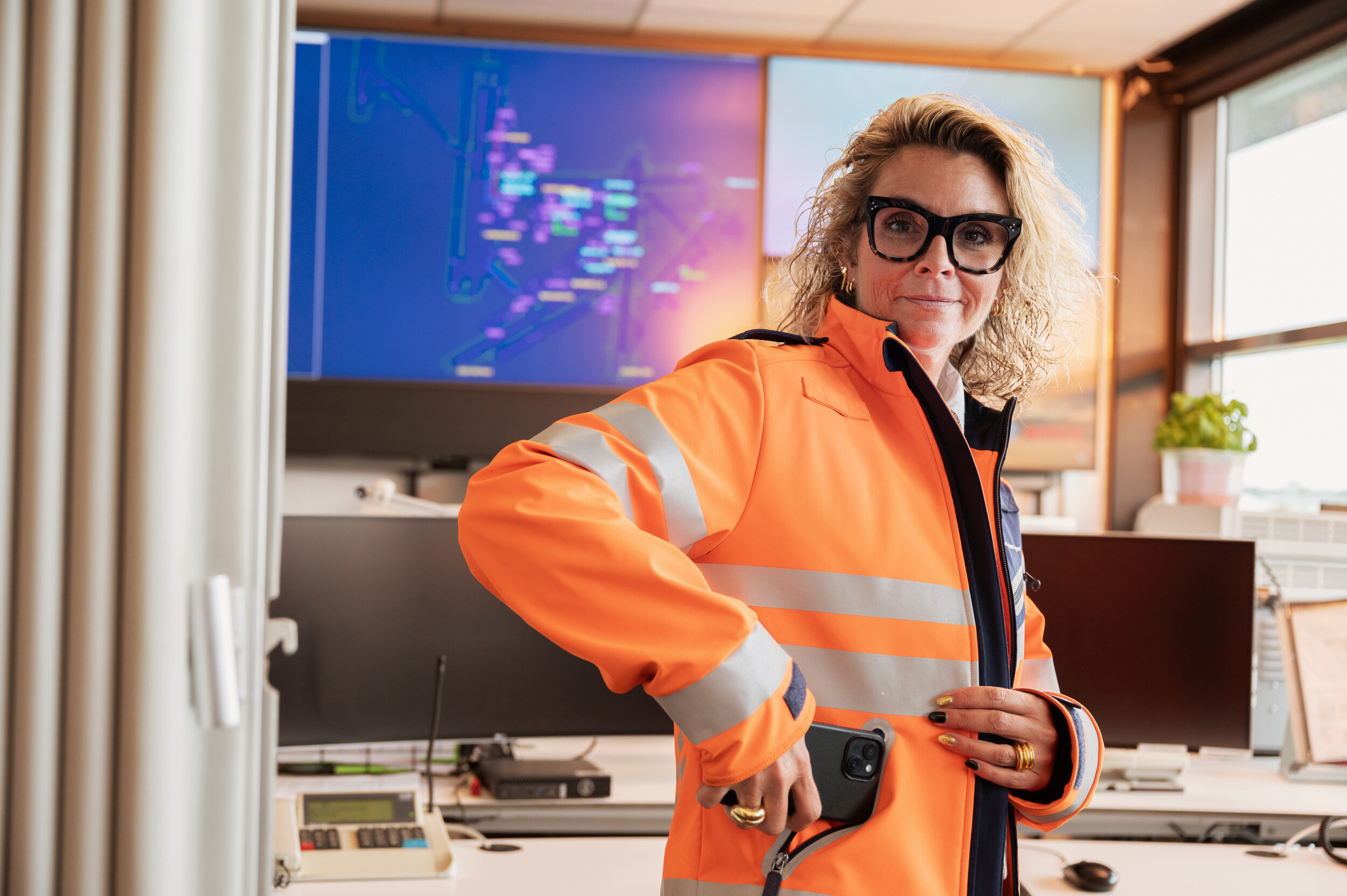 ‘De dynamiek en die enorme toestellen, ik krijg er elke dag weer energie van’