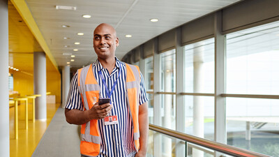 'Ik ben trots als elke koffer toch op tijd met het goede vliegtuig meegaat.'